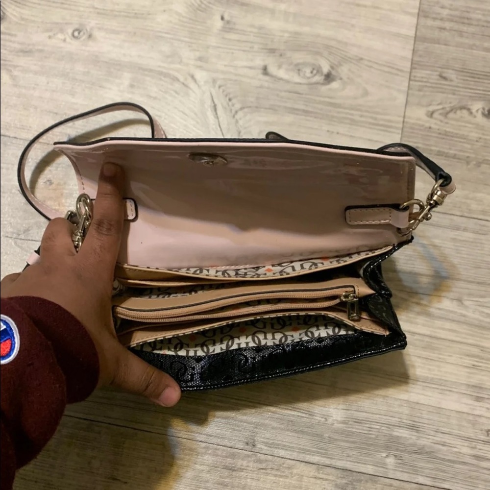 Guess black cross body